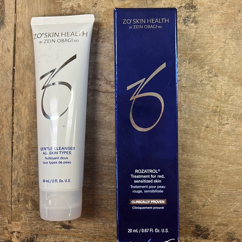 ZO health Rozatrol 0.6 oz & gentle cleanser 2 fl oz